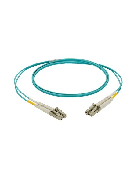 Panduit NKFPX2ELLLSM005 Cable de fibra óptica e InfiniBand 5 m LC Color aguamarina, Azul