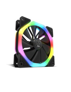 NOX Hummer S-Fan Carcasa del ordenador Ventilador 12 cm Negro 2