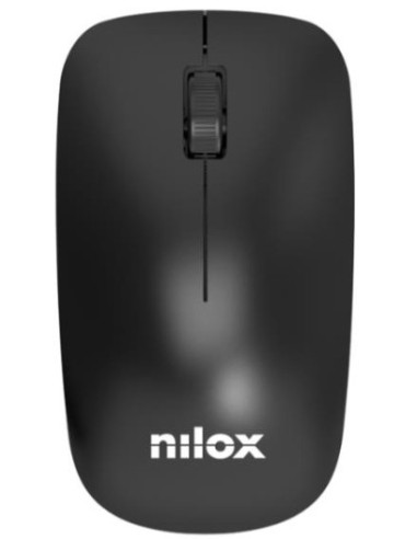 Nilox NXKMWE011 teclado Ratón incluido Oficina RF inalámbrico Español Negro