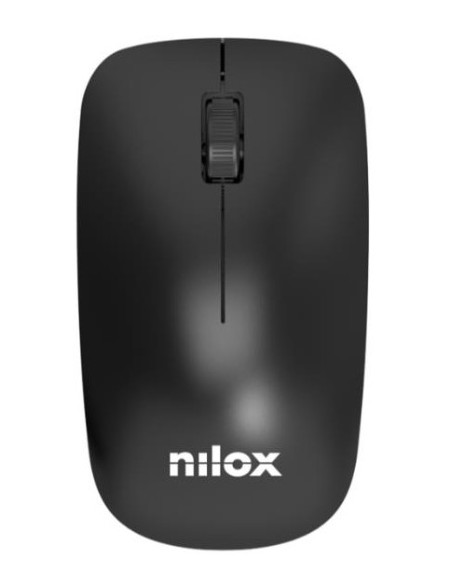 Nilox NXKMWE011 teclado Ratón incluido Oficina RF inalámbrico Español Negro