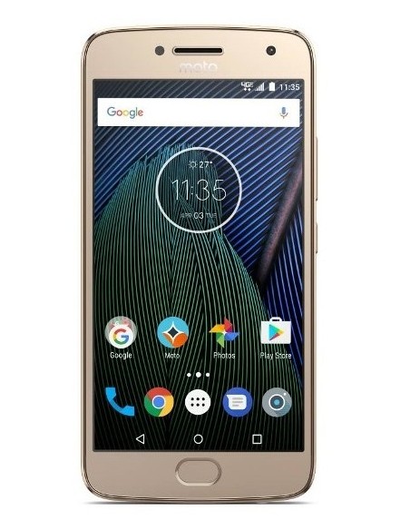 Motorola Moto G5 12,7 cm (5") SIM doble Android 7.0 4G MicroUSB 2 GB 16 GB 2800 mAh Oro