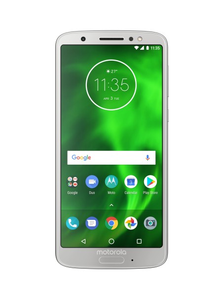Motorola moto g⁶ 14,5 cm (5.7") SIM doble Android 8.0 4G USB Tipo C 3 GB 32 GB 3000 mAh Plata