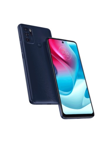 Motorola 60s 17,3 cm (6.8") Ranura híbrida Dual SIM Android 11 USB Tipo C 6 GB 128 GB 5000 mAh Azul