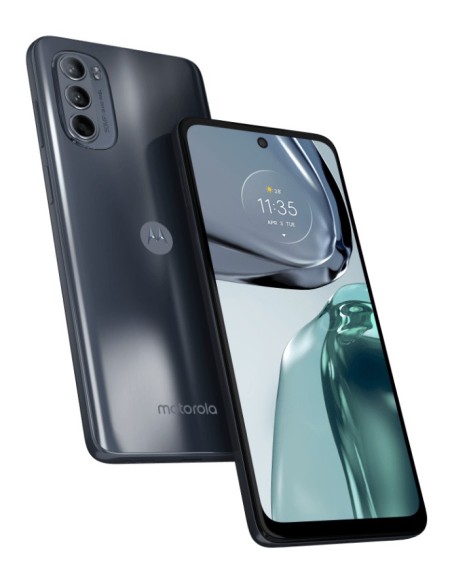 Motorola moto g62 5G 16,5 cm (6.5") Ranura híbrida Dual SIM Android 12 USB Tipo C 6 GB 128 GB 5000 mAh Gris