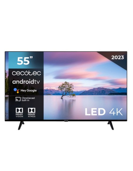 Cecotec 02562 Televisor 139,7 cm (55") 4K Ultra HD Smart TV Negro