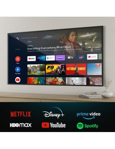 Cecotec 02562 Televisor 139,7 cm (55") 4K Ultra HD Smart TV Negro