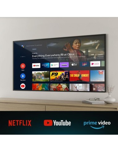 Cecotec 02600 Televisor 139,7 cm (55") 4K Ultra HD Smart TV Negro