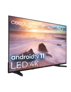 Cecotec 02614 Televisor 127 cm (50") 4K Ultra HD Smart TV Negro
