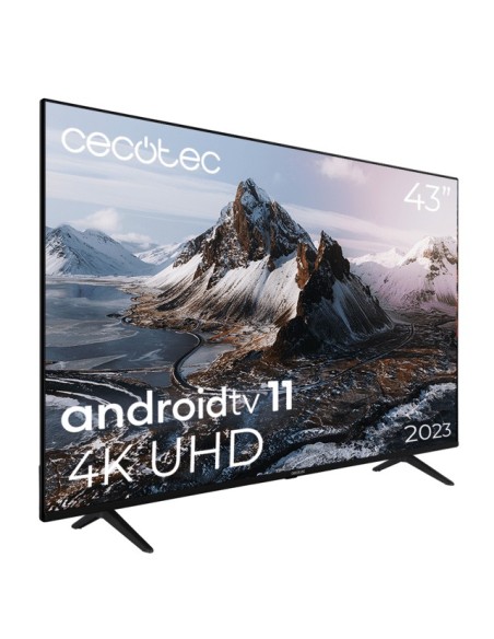Cecotec 02626 Televisor 109,2 cm (43") 4K Ultra HD Smart TV Negro