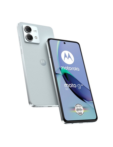 Motorola moto g84 16,6 cm (6.55") Ranura híbrida Dual SIM Android 13 5G USB Tipo C 12 GB 256 GB 5000 mAh Azul