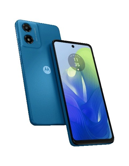 Motorola G04 16,7 cm (6.56") SIM doble Android 14 4G USB Tipo C 4 GB 64 GB 5000 mAh Azul
