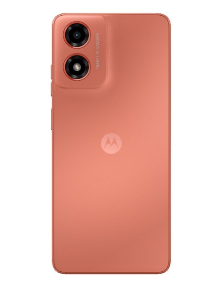Motorola 04 16,7 cm (6.56") SIM doble Android 14 4G USB Tipo C 4 GB 64 GB 5000 mAh Naranja