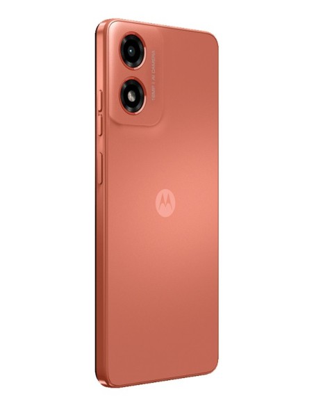 Motorola 04 16,7 cm (6.56") SIM doble Android 14 4G USB Tipo C 4 GB 64 GB 5000 mAh Naranja