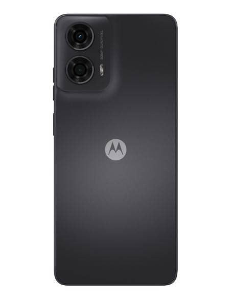 Motorola 24 16,7 cm (6.56") SIM doble Android 14 4G USB Tipo C 4 GB 128 GB 5000 mAh Carbón vegetal