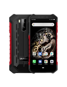 Ulefone Armor X5 14 cm (5.5") SIM doble Android 10 4G MicroUSB 3 GB 32 GB 5000 mAh Negro, Rojo