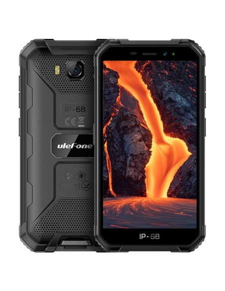 Ulefone ULEARX6PROB smartphones 12,7 cm (5") SIM doble Android 12 4G MicroUSB 3 GB 32 GB 4000 mAh Negro