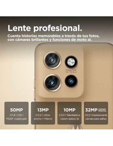 Motorola edge 50 Neo 16,1 cm (6.36") SIM doble Android 14 5G USB Tipo C 12 GB 512 GB 4310 mAh Crema de color
