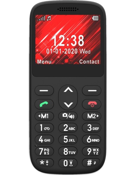 Telefunken S420 5,87 cm (2.31") 78 g Negro Teléfono para personas mayores