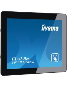 iiyama TF1515MC-B2 pantalla de señalización 38,1 cm (15") LED 350 cd   m² XGA Negro Pantalla táctil 2