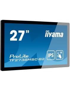 iiyama ProLite TF2738MSC-B2 pantalla para PC 68,6 cm (27") 1920 x 1080 Pixeles Full HD LED Pantalla táctil Multi-usuario Negro