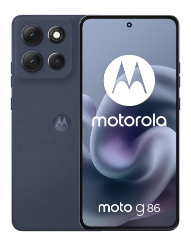 Motorola moto g86 5G 16,9 cm (6.67") SIM doble Android 15 USB Tipo C 8 GB 256 GB 5200 mAh Azul oscuro