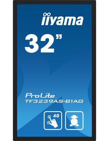 iiyama TF3239AS-B1AG pantalla de señalización Pantalla plana para señalización digital 80 cm (31.5") LED 500 cd   m² Full HD
