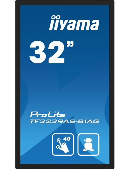 iiyama TF3239AS-B1AG pantalla de señalización Pantalla plana para señalización digital 80 cm (31.5") LED 500 cd   m² Full HD