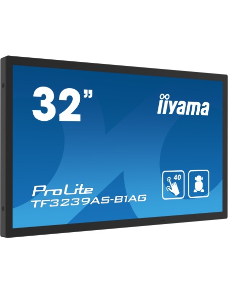 iiyama TF3239AS-B1AG pantalla de señalización Pantalla plana para señalización digital 80 cm (31.5") LED 500 cd   m² Full HD