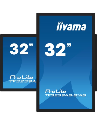 iiyama TF3239AS-B1AG pantalla de señalización Pantalla plana para señalización digital 80 cm (31.5") LED 500 cd   m² Full HD