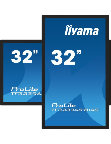 iiyama TF3239AS-B1AG pantalla de señalización Pantalla plana para señalización digital 80 cm (31.5") LED 500 cd   m² Full HD