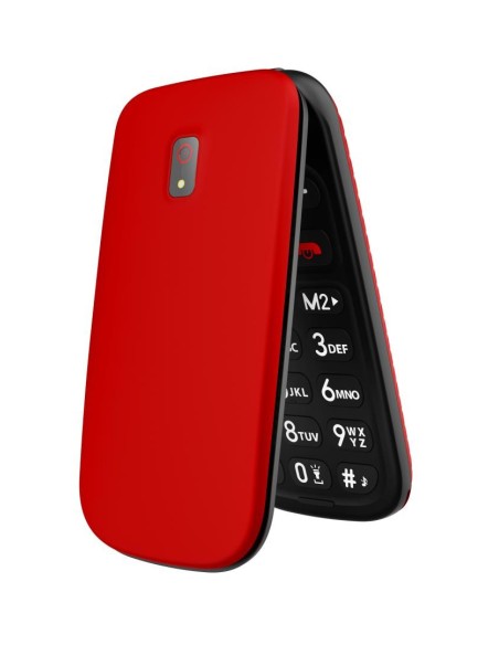 Telefunken S440 6,1 cm (2.4") 83 g Rojo Teléfono para personas mayores