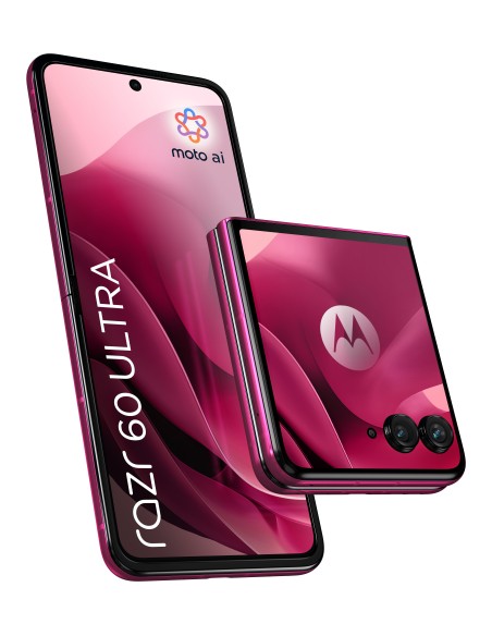 Motorola razr 60 ultra 17,7 cm (6.96") SIM doble Android 15 5G USB Tipo C 16 GB 512 GB 4700 mAh Rosa