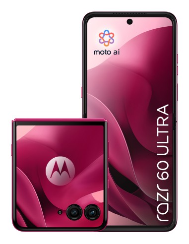 Motorola razr 60 ultra 17,7 cm (6.96") SIM doble Android 15 5G USB Tipo C 16 GB 512 GB 4700 mAh Rosa