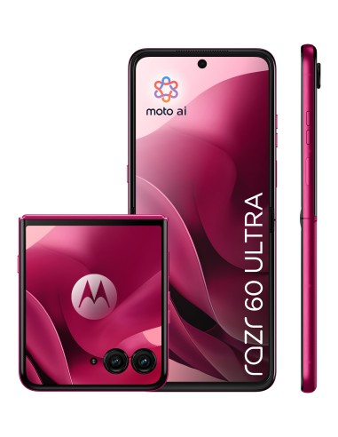 Motorola razr 60 ultra 17,7 cm (6.96") SIM doble Android 15 5G USB Tipo C 16 GB 512 GB 4700 mAh Rosa