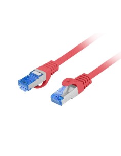 Lanberg PCF6A-10CC-0025-R cable de red Rojo 0,25 m Cat6a S FTP (S-STP)
