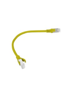 Lanberg PCU6-10CC-0025-Y cable de red Amarillo 0,25 m Cat6 U UTP (UTP) 2