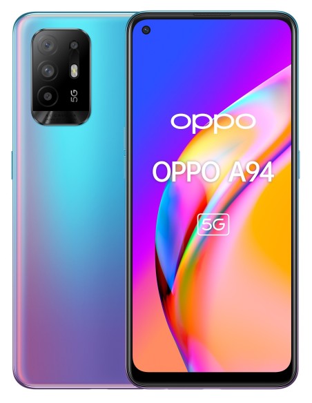 OPPO A94 5G 16,3 cm (6.43") SIM doble ColorOS 11.1 USB Tipo C 8 GB 128 GB 4310 mAh Azul