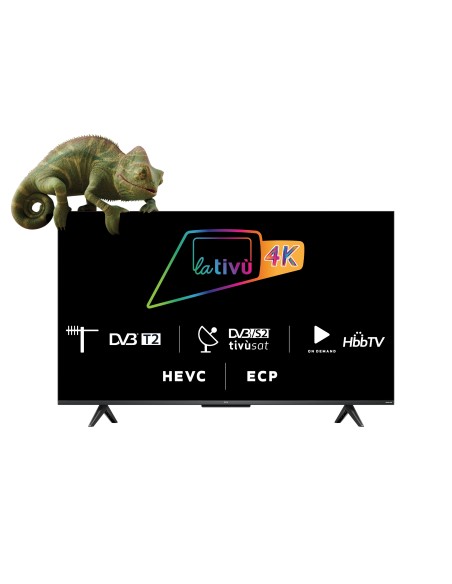 TCL C63 43C631 Televisor 109,2 cm (43") 4K Ultra HD Smart TV Wifi Titanio