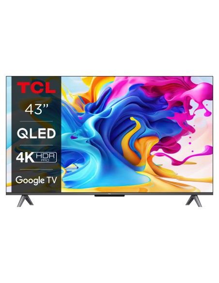 TCL C64 43C649 Televisor 109,2 cm (43") 4K Ultra HD Smart TV Wifi Titanio
