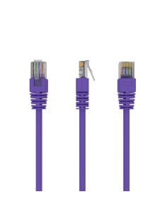 Gembird RJ45 RJ45 Cat5e 0.5m cable de red Púrpura 0,5 m U UTP (UTP) 2