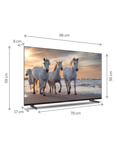 Thomson 43UA5S13 Televisor 109,2 cm (43") 4K Ultra HD Smart TV Wifi Negro