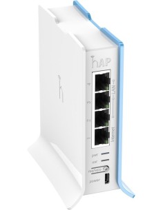 Mikrotik RB941-2ND-TC punto de acceso inalámbrico 300 Mbit s Azul, Blanco