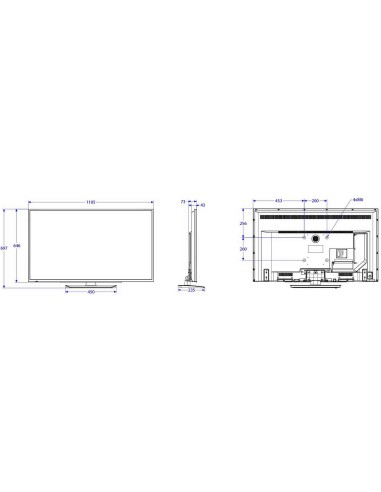 Philips Studio 49HFL2889S 12 televisión para el sector hotelero 124,5 cm (49") Full HD 300 cd   m² Negro 16 W