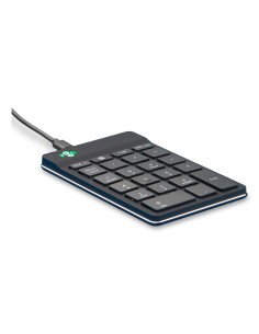 R-Go Tools Teclado numérico R-Go Numpad Break, teclado numérico ergonómico con software de pausa, con cable, negro