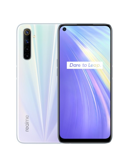 realme 6 16,5 cm (6.5") SIM doble Android 10 4G USB Tipo C 4 GB 128 GB 4300 mAh Blanco