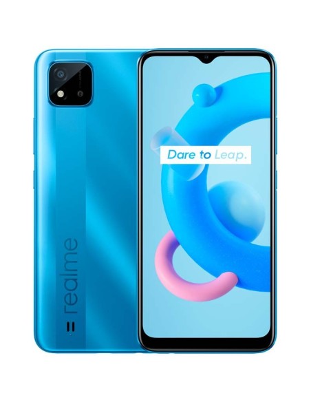 realme C11 2021 16,5 cm (6.5") SIM doble Android 11 4G MicroUSB 2 GB 32 GB 5000 mAh Azul