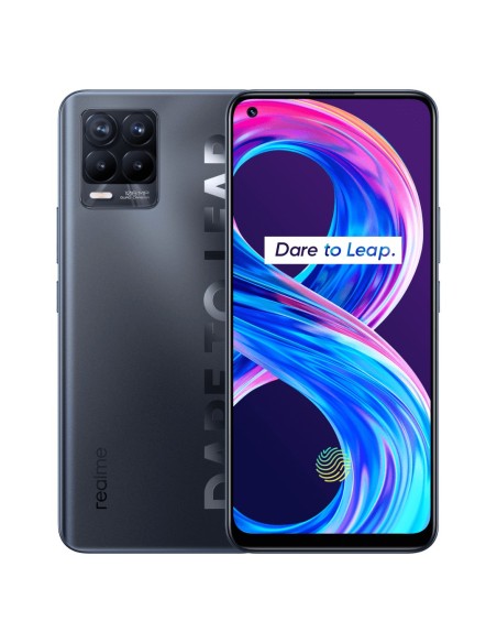 realme 8 Pro 16,3 cm (6.4") SIM doble Android 11 4G USB Tipo C 8 GB 128 GB 4500 mAh Negro