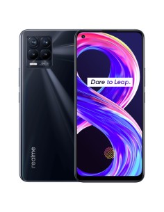 realme 8 Pro 16,3 cm (6.4") SIM doble Android 11 4G USB Tipo C 8 GB 128 GB 4500 mAh Negro