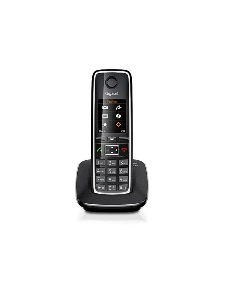 Gigaset C530 Teléfono DECT Identificador de llamadas Negro