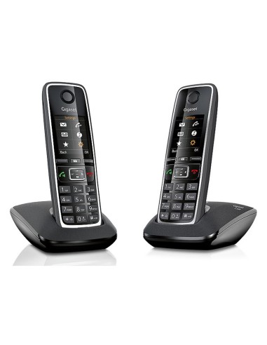 Gigaset C530 Teléfono DECT Identificador de llamadas Negro